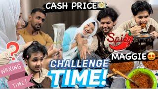 Challenges Spicy Chilli️ Maggie And Waxing With Price|Halat Hui Kharab| ||MussyShaddyWorld||