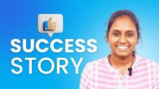 Success story from Dheepalakshmi - Aspira Design Student to UX UI Designer