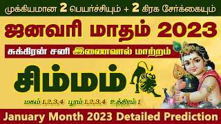 Simmam | ஜனவரி மாத ராசிபலன் 2023 சிம்மம் | selvavel simmam | சிம்மம் | selvavel | #simmam #rasipalan