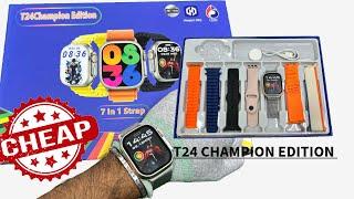t24 champion edition smartwatch / cheapest smartwatch / apple ultra smartwatch / hiwatchpro app