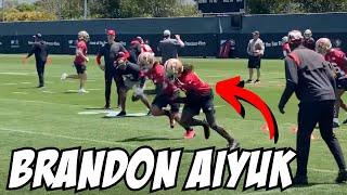 First Look At Brandon Aiyuk and 49ers Receiver Group