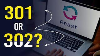 Should you use a 301 redirect or 302 redirect?