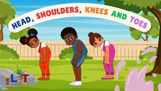 Head, Shoulders, Knees, and Toes: Nursery Rhymes for Kids || We Lit Academy | Kids Songs