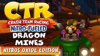 Oxide Assistance - Dragon Mines (Time Trial Tutorial) [Crash Team Racing Nitro Fueled]