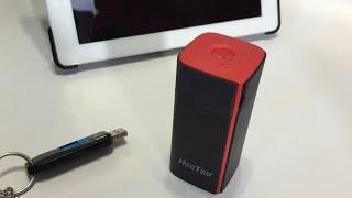 HooToo TripMate HT TM05 Travel Router, 10400 mAh Powerbank, Wi Fi Media Streaming - Unboxing