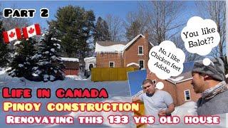 Pinoy Carpenter in Canada. Renovating this 133 yrs old house.