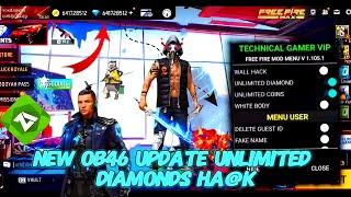 FREE FIRE OB46 UPDATE UNLIMITED DIAMONDS HACK || NEW OB 46 UPDATE FF DIAMONDS HACK