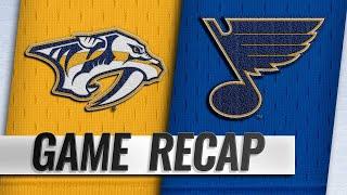 Blues beat Predators for fifth straight win