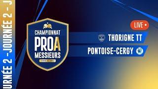 PRO A MESSIEURS | J2 | THORIGNE-FOUILLARD vs PONTOISE-CERGY AS