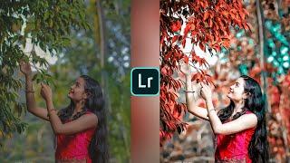 Lightroom aqua and orange effect photo editing tutorial | Lightroom background colour change 