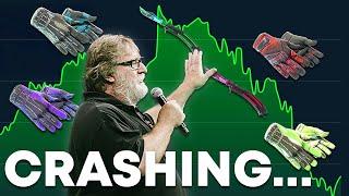 The CS2 Market is CRASHING but it could get a lot worse... (Skin Prices Update)