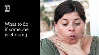 What To Do If Someone Is Choking | In Case of Emergency | Mass General Brigham