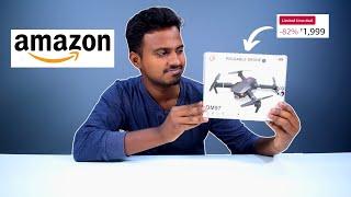 ₹ 2000 Rupees Drone எப்படி இருக்கு ? | Hillstar Foldable Drone Unboxing and Testing