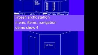 Frozen arctic station – menu, items, navigation, demo show 4