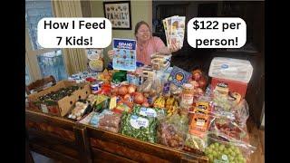 I Restrained Myself! ONCE-A-MONTH Large Family Grocery Haul!