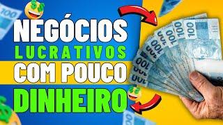 5 NEGÓCIOS LUCRATIVOS COM POUCO DINHEIRO/ GANHAR DINHEIRO