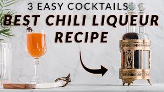 How to make the BEST CHILI LIQUEUR - Easy chili liqueur recipe