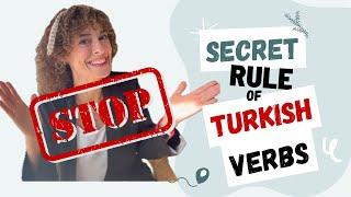 Don't Make This MISTAKE! The 1️⃣ Rule of Turkish Verbs You NEED to Know!