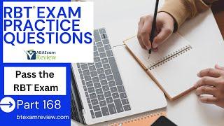 RBT® Practice Questions | Registered Behavior Technician® (RBT®) Exam Review | Part 168