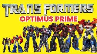 Transformers Size Comparison - Optimus Prime Evolution