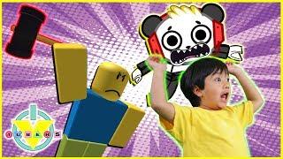 Roblox Flee the Facility RUN FROM THE BEAST Let's Play with Ryan ToysReview and Combo Panda