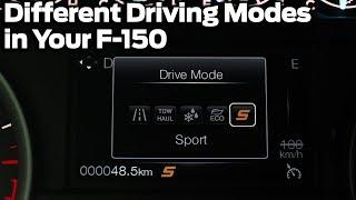 What Different Driving Modes Do In Your F-150