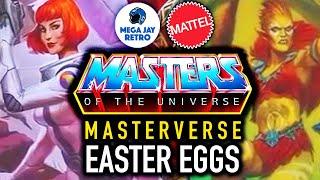 MOTU Masterverse Queen Marlena, Beast Woman Packaging Easter Eggs - Mega Jay Retro