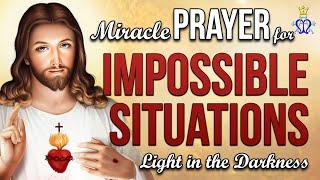  Light in the Darkness: A Miracle Prayer for Impossible Situations