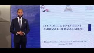 Presentation of DCCI President Rizwan Rahman at the International Chambers Summit, 29 January 2021