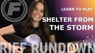 Learn To Play "Shelter From The Storm" by Bob Dylan