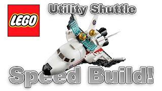 Speed Build & Review:  LEGO Utility Shuttle | 60078