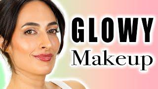 Glowy Everyday Makeup - Dewy Skin (no glitter)