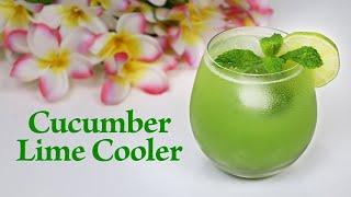 Refreshing Cucumber Lime Cooler I Jono Sweet Treats