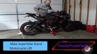 Abba Superbike Stand Motorcycle Lift Review