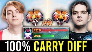 YATORO 100% CARRY DIFFING NIGHTFALL IN RANKED.. - TOP 1 CARRY PUBS vs TOP 1 CARRY OFFICIALS!