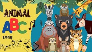 Animal ABC Song |  Animal Alphabet