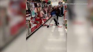 Black Friday fight: Video shows two Marines throwing punches inside Murrieta Walmart I ABC7