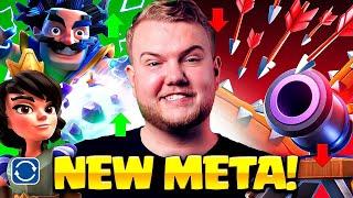 TOP 3 BEST NEW META DECKS IN CLASH ROYALE!