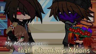 My Aftons meet @fnaf_aftonfan’s aftons/ Collab