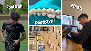 FINALS, FAITH AND FOOTBALL | Dental Student DITL