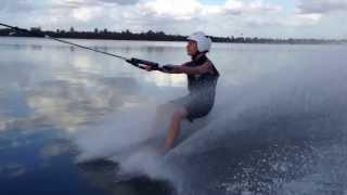 Luke Barefooting First Day of Winter 2013