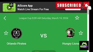 Pirates Vs Hungry Lions Match Scores