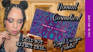 Nomad Cosmetics ROYAL EUROPE Eyeshadow Palette! SWATCHES/4 LOOKS! *PR