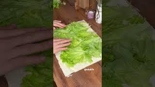 Быстрая и вкусная закуска из лаваша .