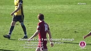 Highlights - Chelmsford City vs Gosport Borough