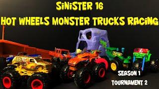 Sinister 16 Hot Wheels Monster Trucks Racing - Season 1 Tournament 2