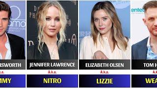 Celebrities And Their Lesser-Known Nicknames