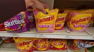 Target Candy Shelf Organization w/Crinkles 4-24-2023