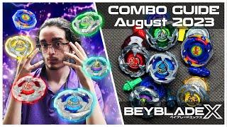 The BEST COMBOS Of Beyblade X August 2023 Combo Resource Guide!