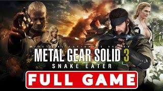 Metal Gear Solid 3: Snake Eater - Gameplay Walkthrough - FULL GAME - (No Commentary) - Stealth Guide